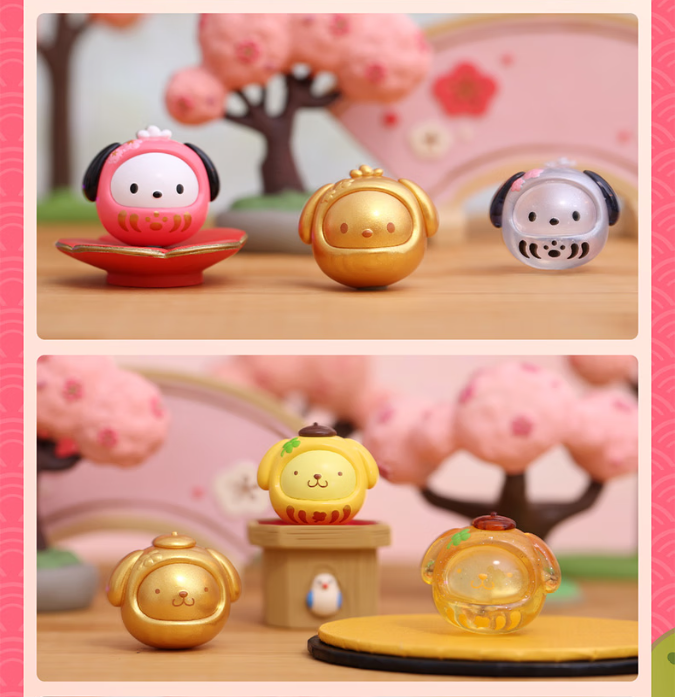 Sanrio Characters MINI Dharma Blind Box Toys