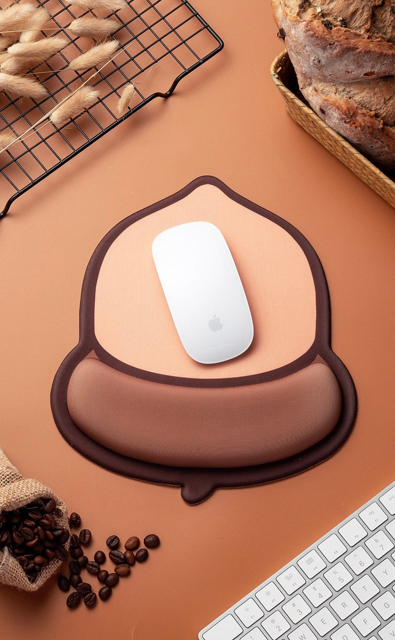 Acorn Wrist Rest Mouse Pad
