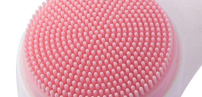 3D Double-Sided Silicone Facial Cleansing Brush