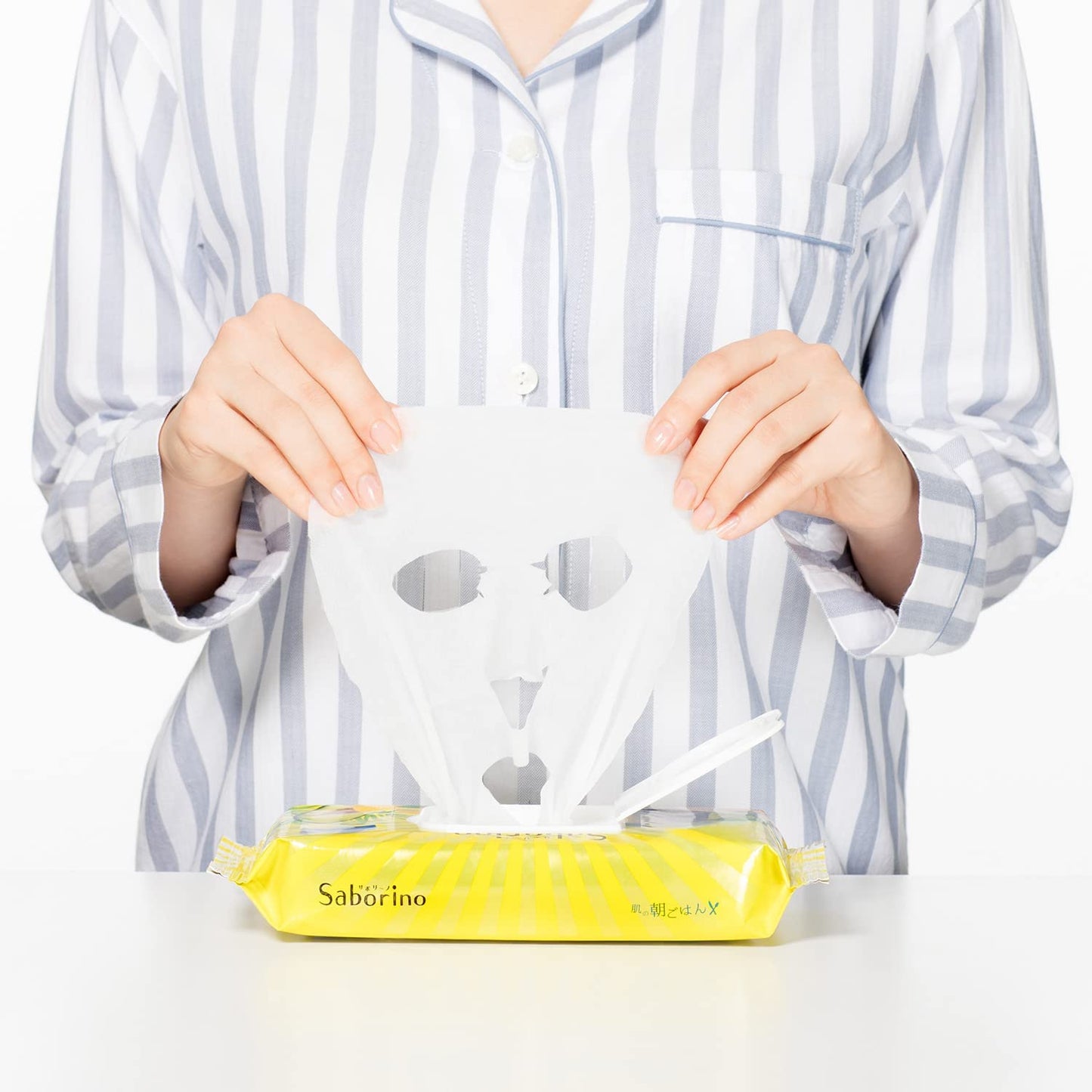 BCL SABORINO Morning Face Mask Fruity Herbal 32 Sheets