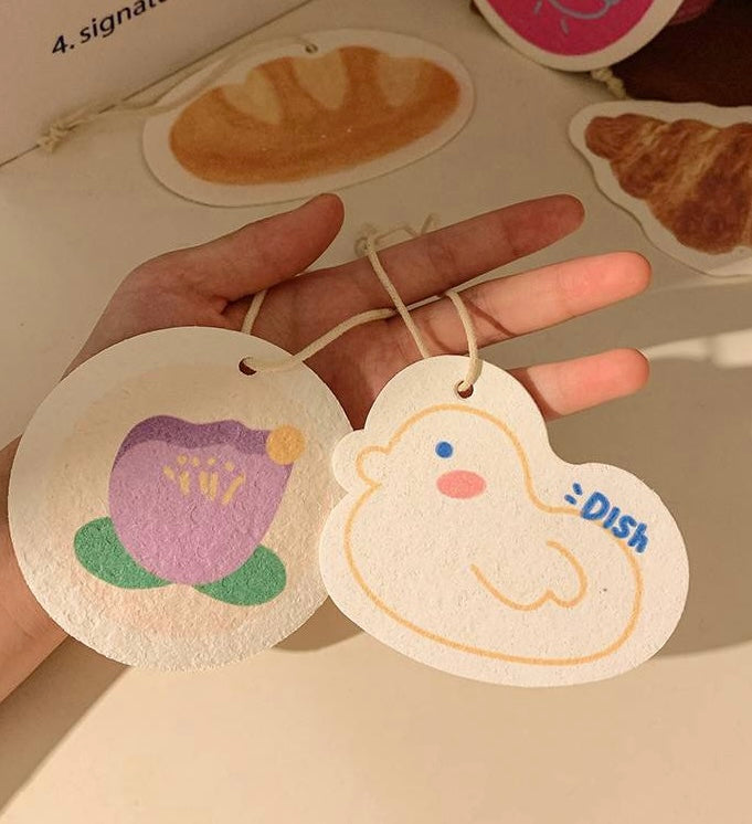 Cartoon Microfiber Cleaning and Absorbent Sponge Cloth