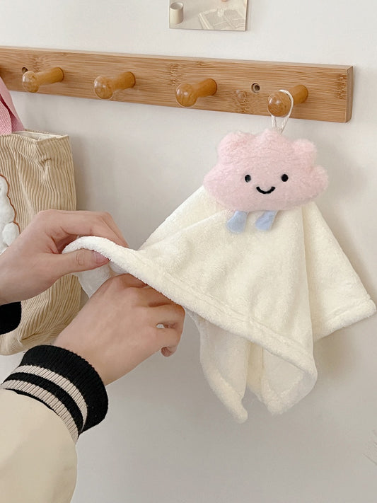 Cloud and Pineapple Shaped Cotton Hand Towels