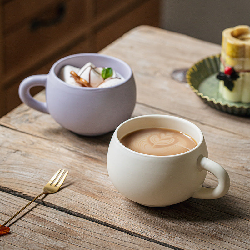 Ceramic Matte Round Mug 310ml