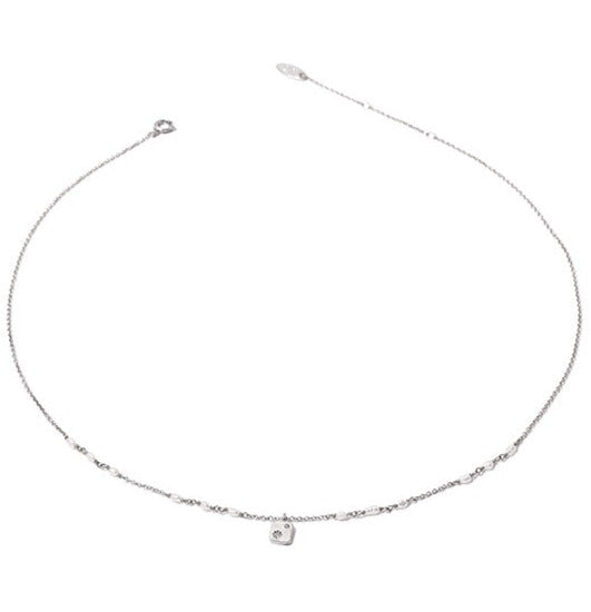 Brass Gold-Plated Necklace with Natural Pearls and Micro-Set Cubic Zirconia