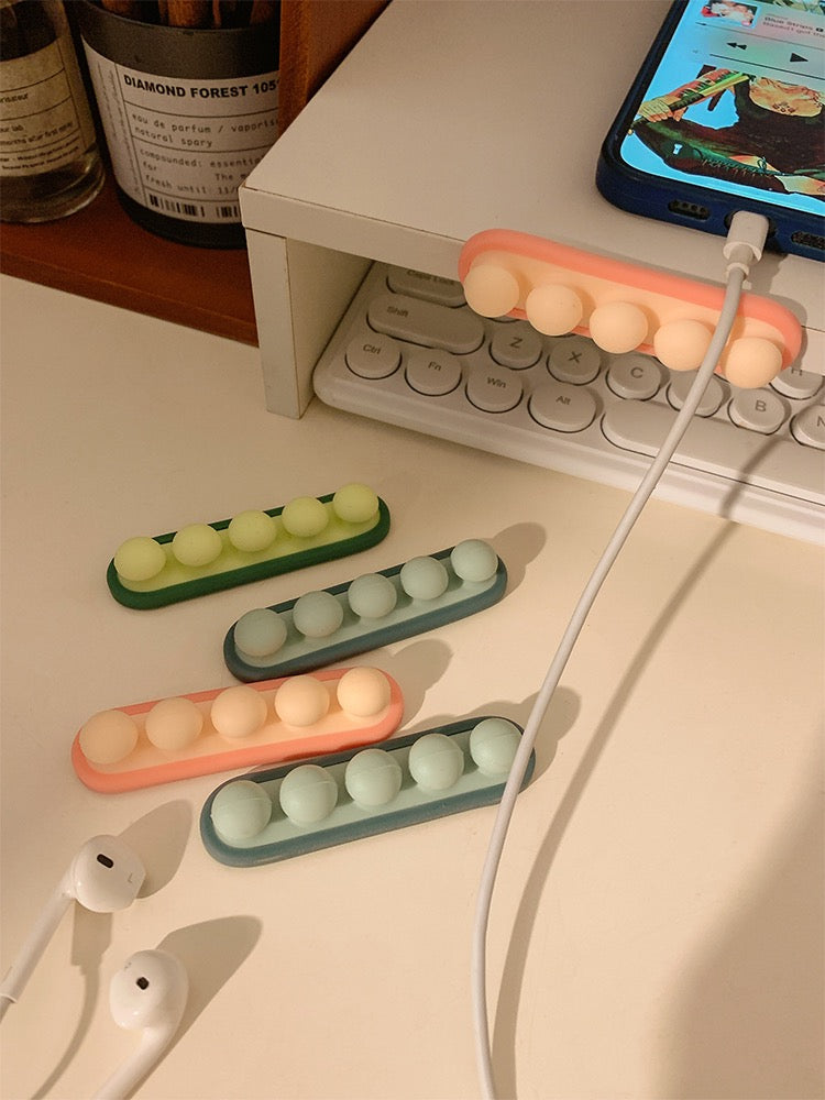 Pea Pod Acrylic Cable Organizer