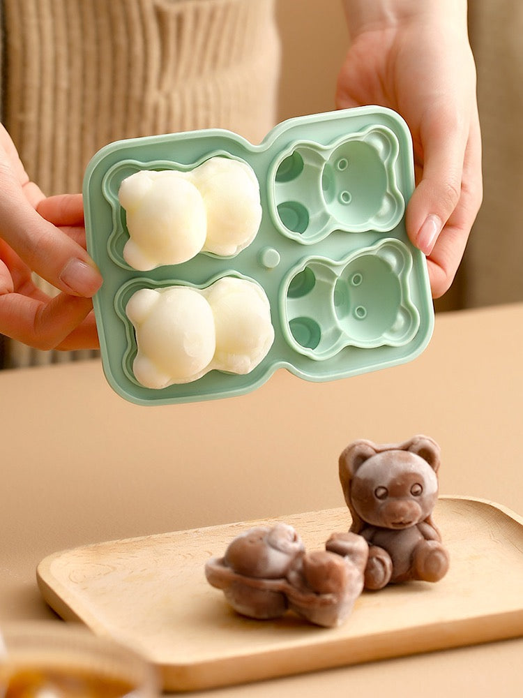 Teddy Bear Ice Cube Mold