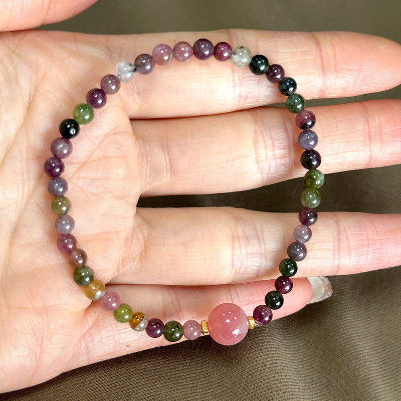 Rainbow Tourmaline Bracelet
