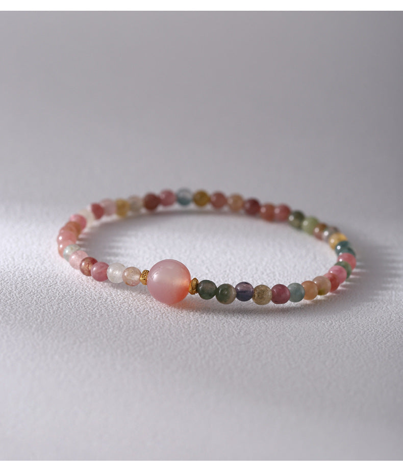 Rainbow Tourmaline Bracelet