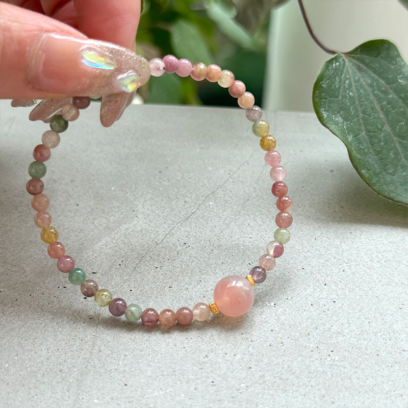 Rainbow Tourmaline Bracelet