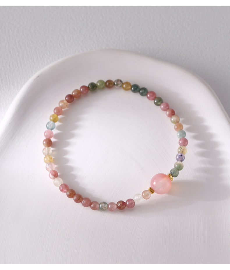 Rainbow Tourmaline Bracelet