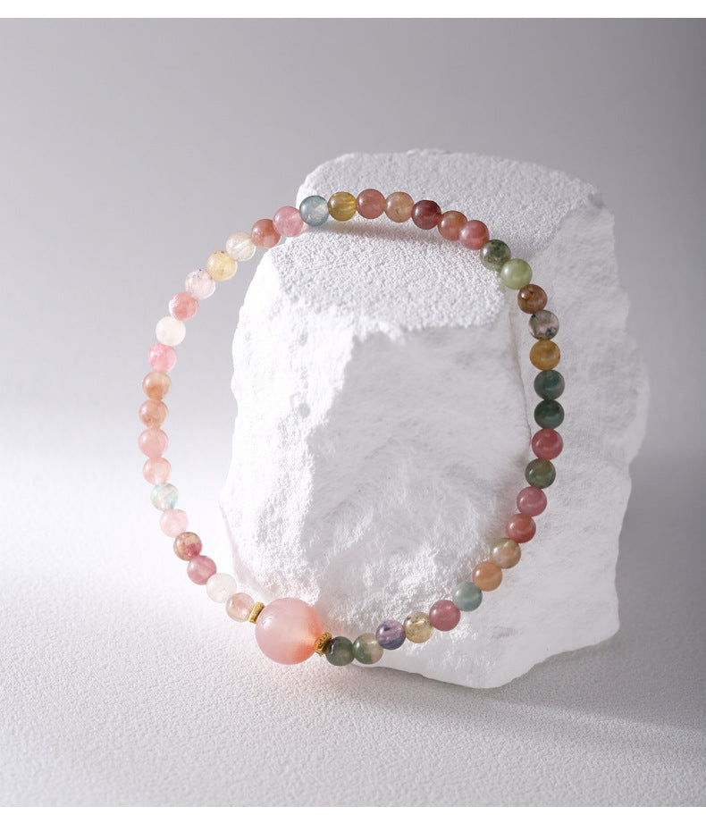 Rainbow Tourmaline Bracelet