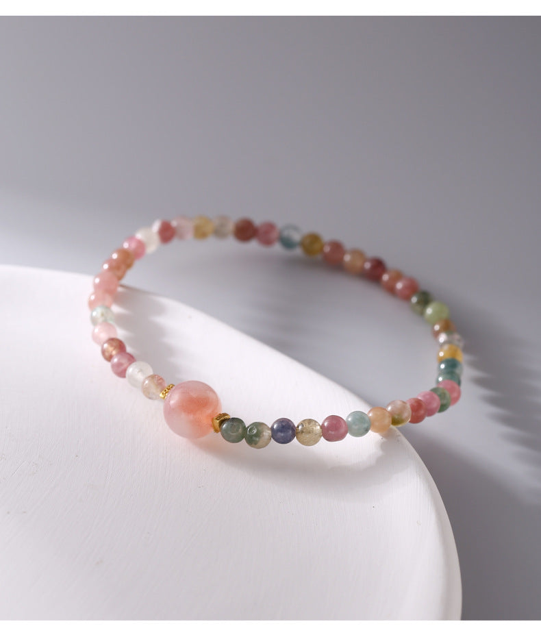 Rainbow Tourmaline Bracelet