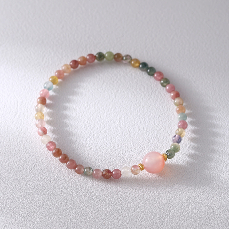 Rainbow Tourmaline Bracelet
