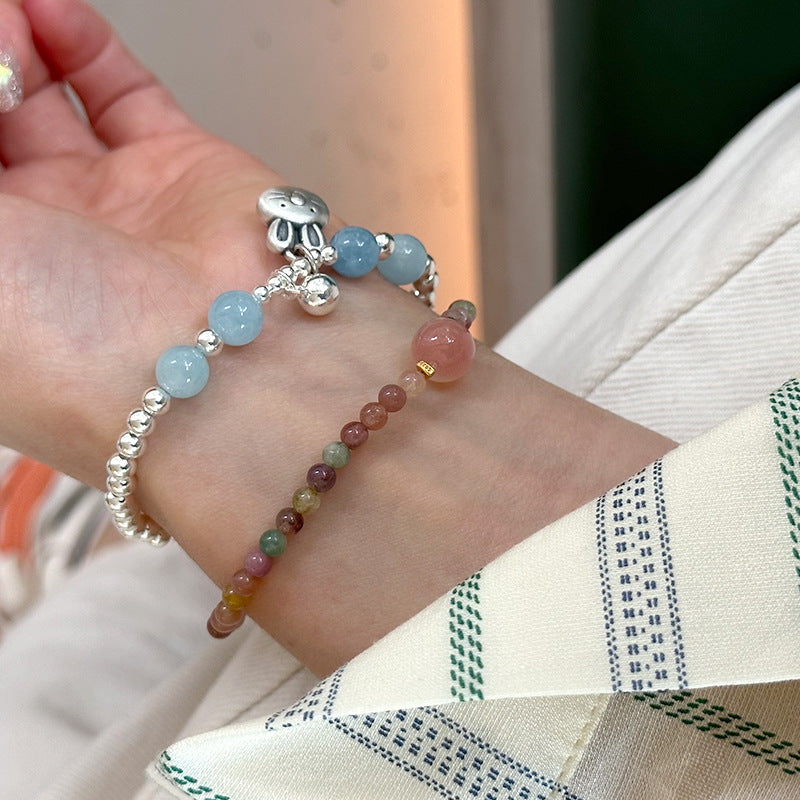 Rainbow Tourmaline Bracelet