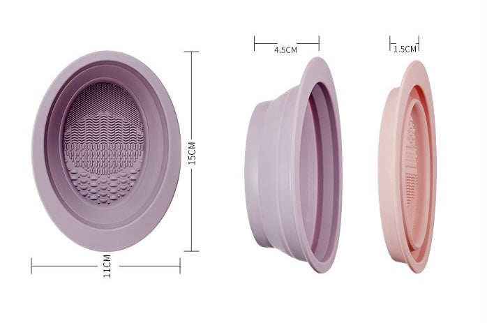 Silicone Foldable Makeup Brush Cleaner