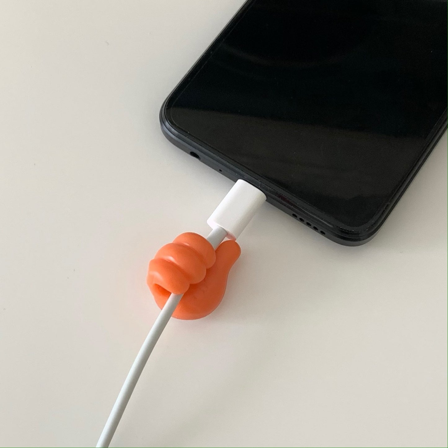 Thumb Shaped Cable Organizer and Fastening Hooks (Set of 5)