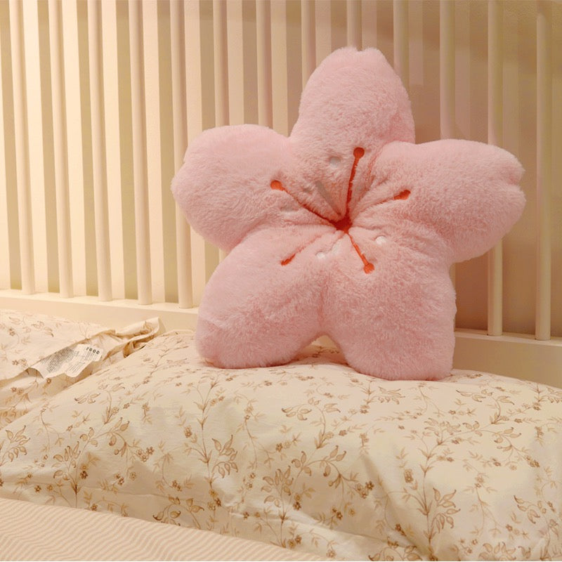 Cherry Blossom Sakura Pillow Decorative Sofa Cushion