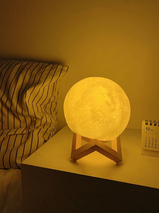 3D Printed Moon Night Light