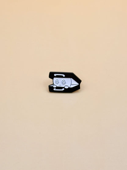 Little Ghost Halloween Pin APZT018
