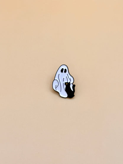 Little Ghost Halloween Pin APZT022