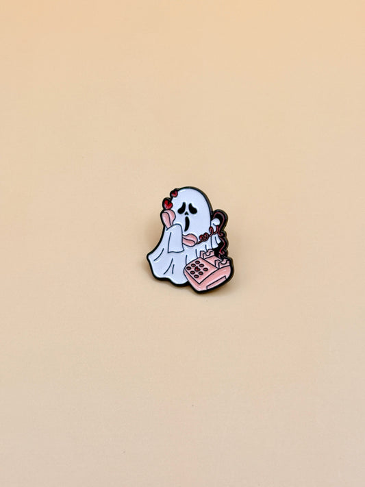 Little Ghost Halloween Pin APZT023