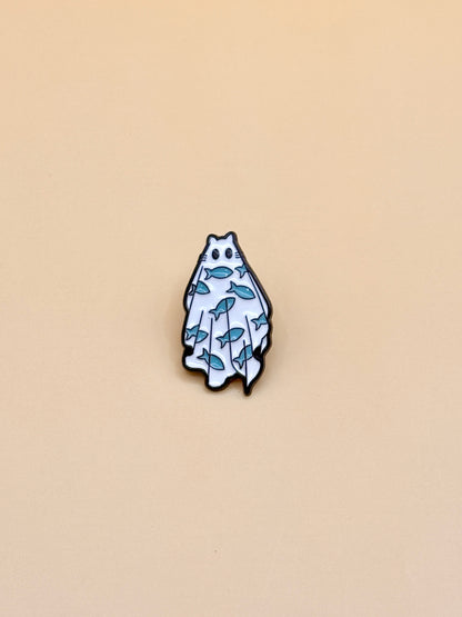 Little Ghost Halloween Pin APZT025