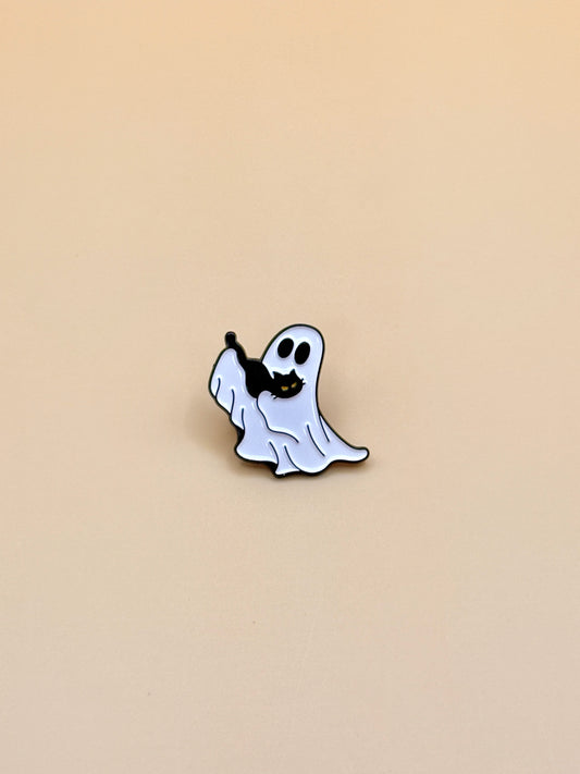 Little Ghost Halloween Pin APZT027