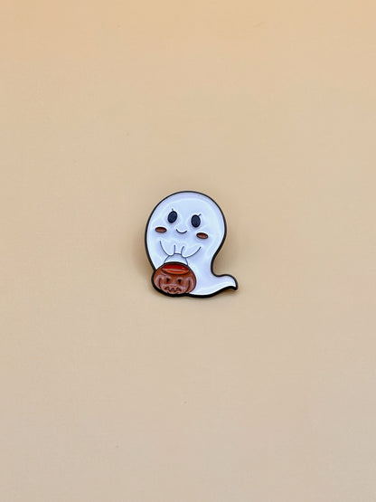 Little Ghost Halloween Pin APZT030