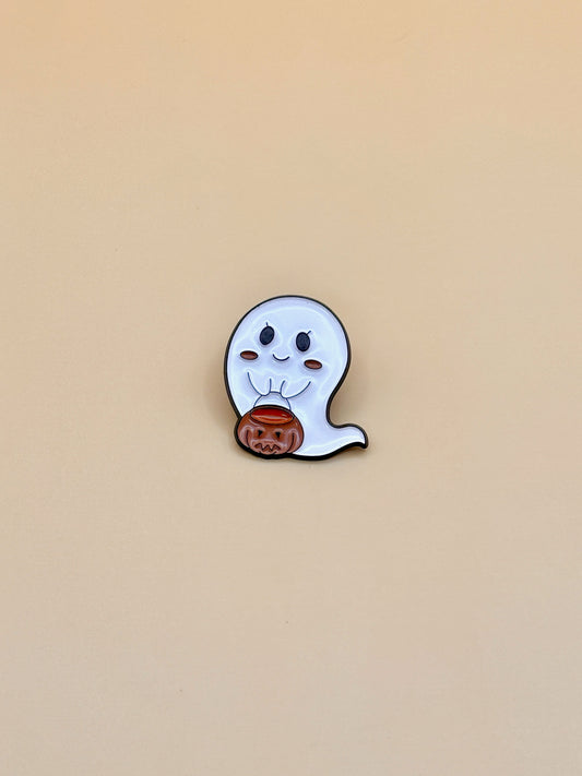 Little Ghost Halloween Pin APZT030