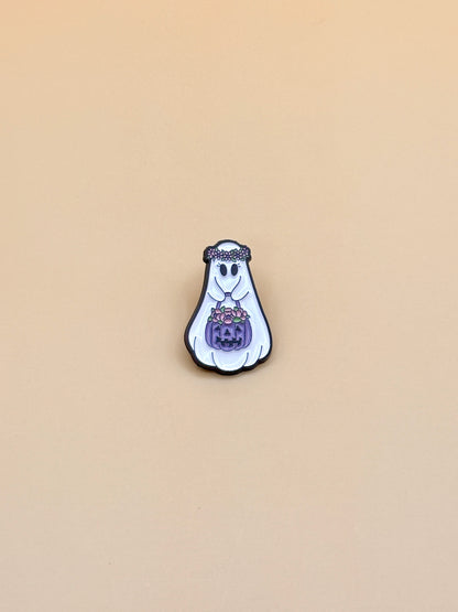 Little Ghost Halloween Pin APZT033