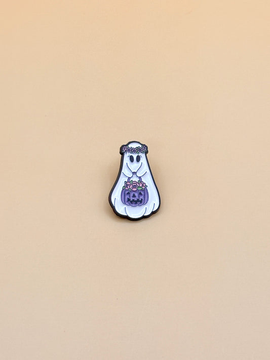 Little Ghost Halloween Pin APZT033