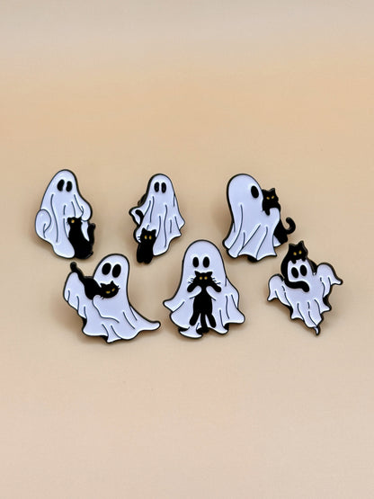 Little Ghost Halloween Pin APZT016