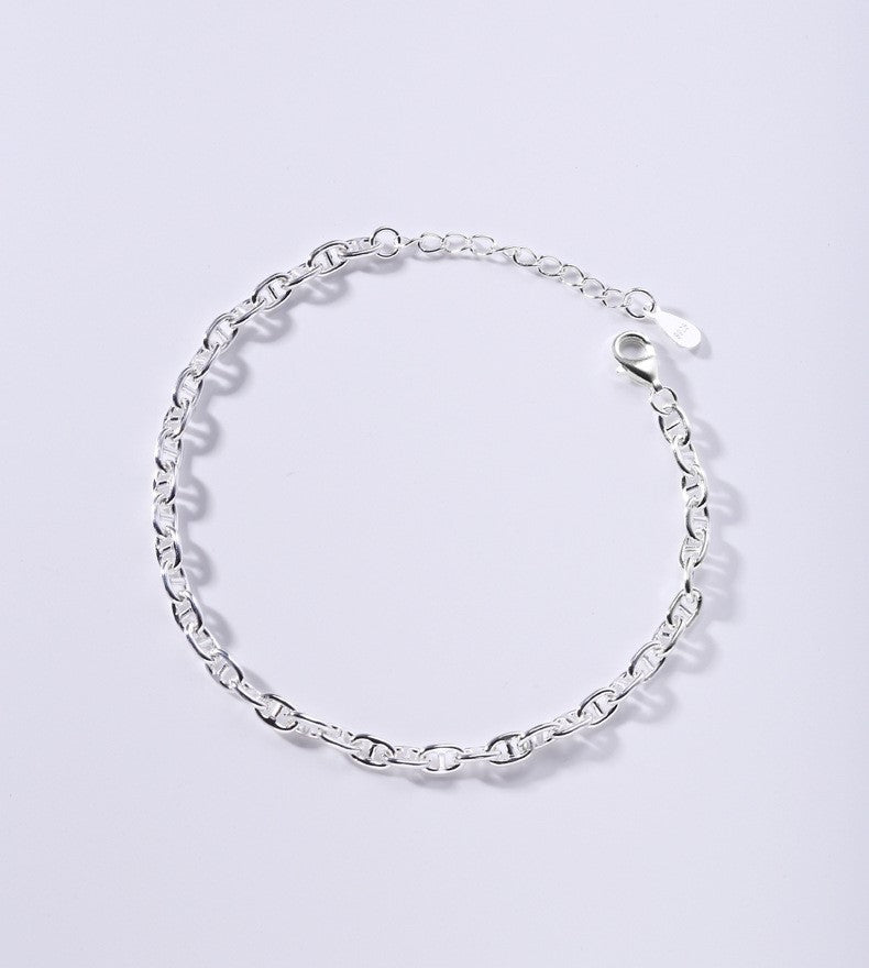 Sterling Silver Chain Bracelet