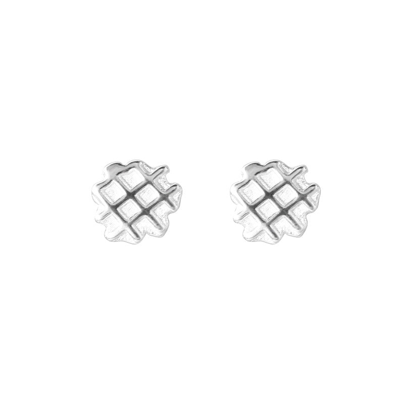 Sterling Silver Mini Baked Goods Stud Earrings