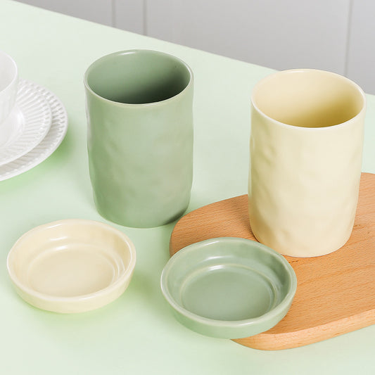 Ceramic Matte Utensil Holder