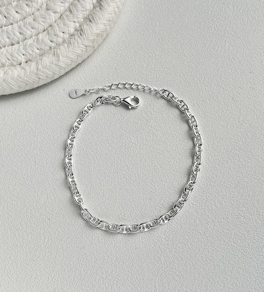 Sterling Silver Chain Bracelet