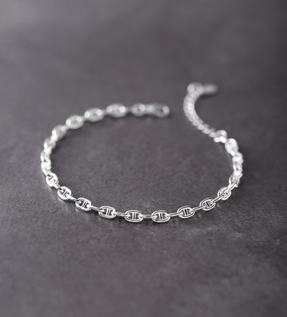 Sterling Silver Chain Bracelet