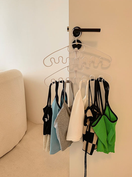 Wave Pattern Clothes Hangers